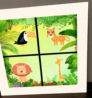 Jungle Jumble Print ARtscapes-AR - ARtscapes