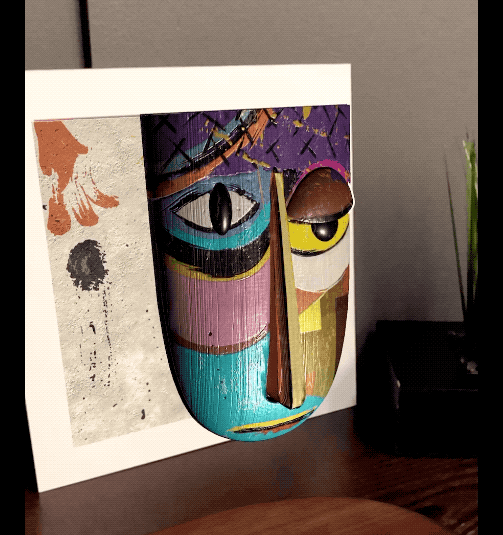 Maskerpiece - W (Art Prints) Print Standard ARtscapes-AR - ARtscapes