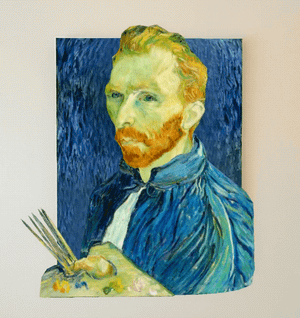 "Self Portrait" - Van Gogh - W ARtscapes-AR - ARtscapes