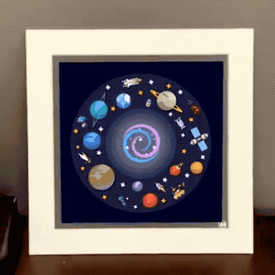 Out of this World - W (Art Prints) Print Standard ARtscapes-AR - ARtscapes