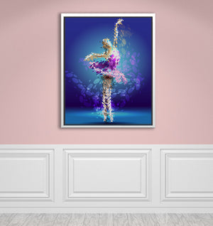 Tiny Dancer 24x30" / Snow White ARtscapes-AR - ARtscapes