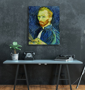 "Self Portrait" - Van Gogh 24x30" / Frameless ARtscapes-AR - ARtscapes