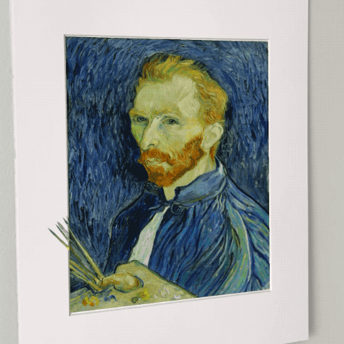 "Self Portrait" - Van Gogh Print Standard ARtscapes-AR - ARtscapes